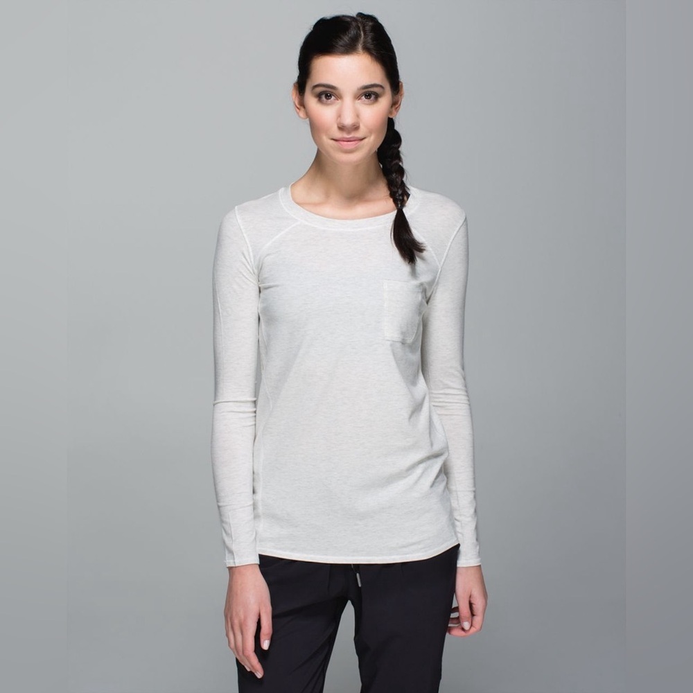 Lululemon Find Your Zen Long Sleeve Top Size 8
